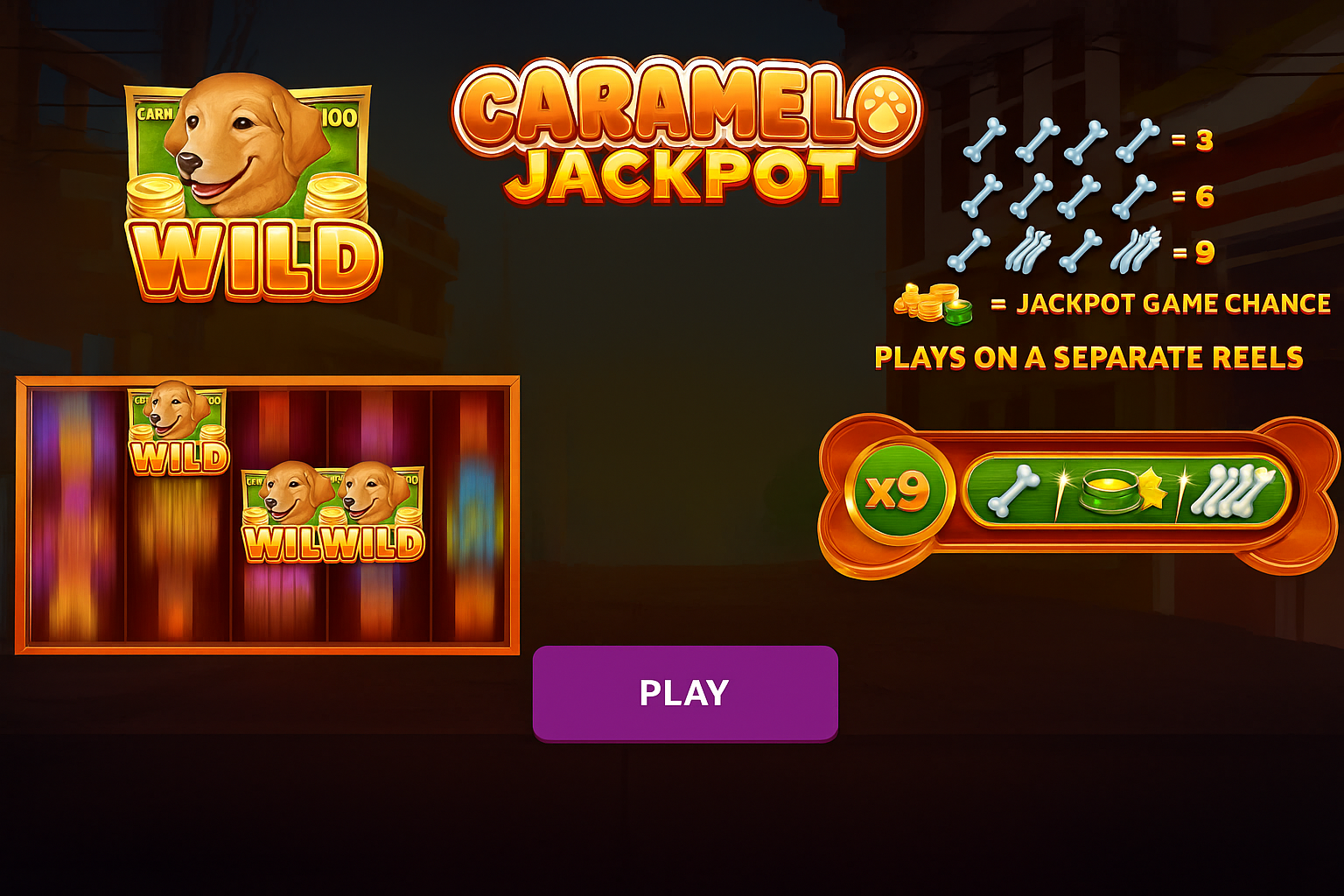 Caramelo Jackpot gameplay