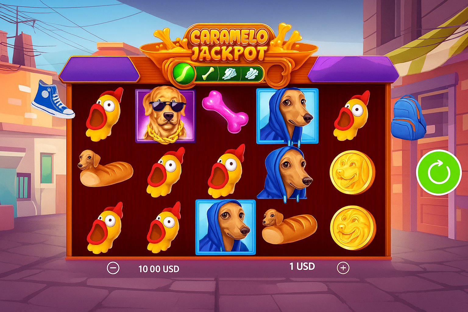 Caramelo Jackpot preview
